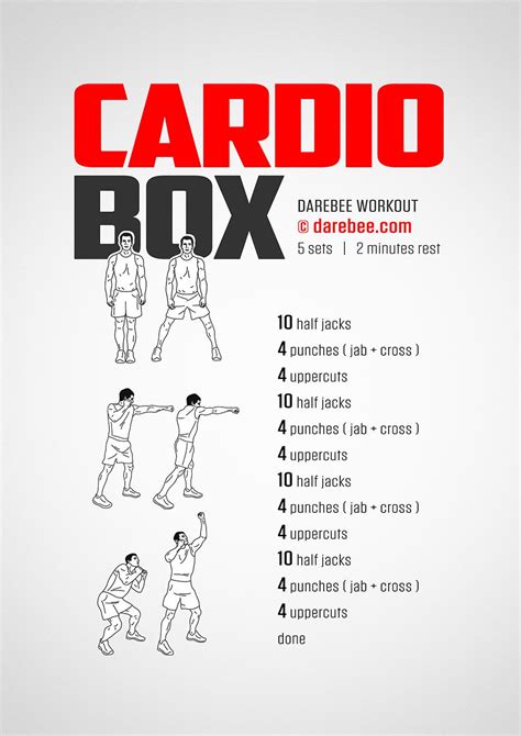 Cardio Box Workout Kickboxing Workout Home Boxing Workout Mma Workout