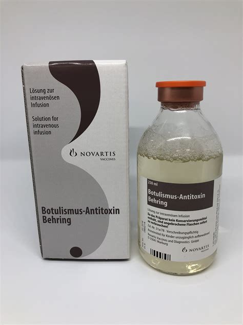 Caducada La Antitoxina Botulínica Botulism Antitoxin Behring 100 Mgml