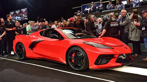 The First Ever 2020 Corvette C8 Sells For 3 Million At Auction Robb