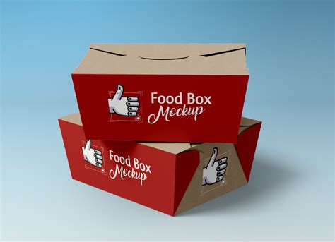 Free Sandwich Food Box And Paper Cup Packaging Mockup Psd Good Mockups