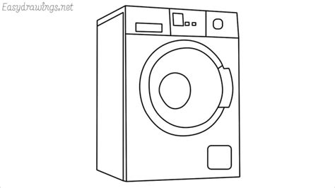 Automatic course set by machine* 7. How to draw a washing machine step by step: 12 Easy phase