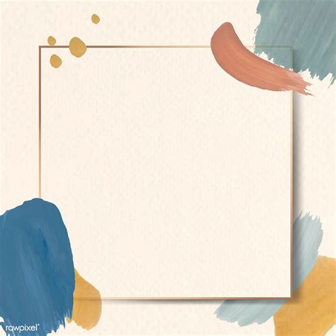 Colorful square frame on an abstract design element ... Pastel watercolor painted is a free powerpoint template that is designed to relieve you with the stress of having to create a presentation on top of having to collect.