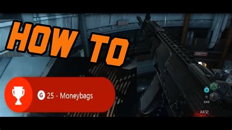 Exo Zombies Money Bags Achievement Guide Youtube