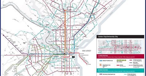 Philadelphia Septa Unveils New Transit Map Following Study On How To