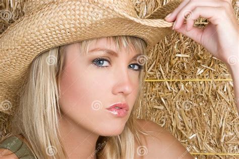 Pretty Country Woman Stock Photo Image Of Blond Young 10630436