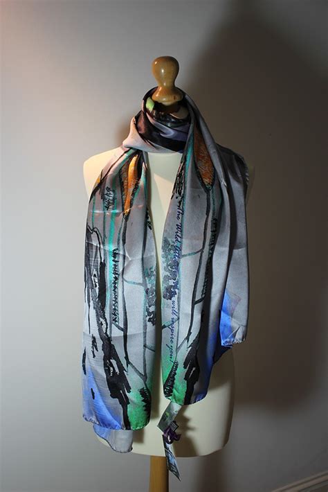 Designer Silk Scarf The Magic Of The Skellig Ring House Of Kerry