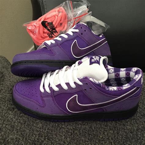 Heres A New Look At The Concepts X Nike Sb Dunk Low Purple Lobster