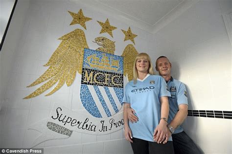 Does stevan jovetic have tattoos? Manchester City fans create mosaic of club crest in their ...