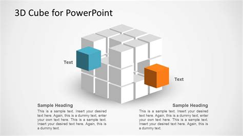 Cube Powerpoint Template