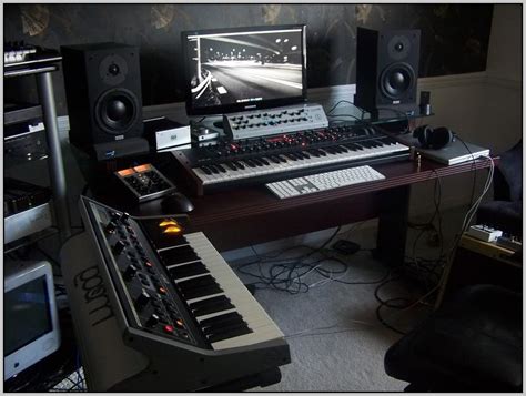Whether you're producing music, recording, mixing, or mastering, choosing the right desk for your. Home Recording Studio Desk Design - Desk : Home Design ...