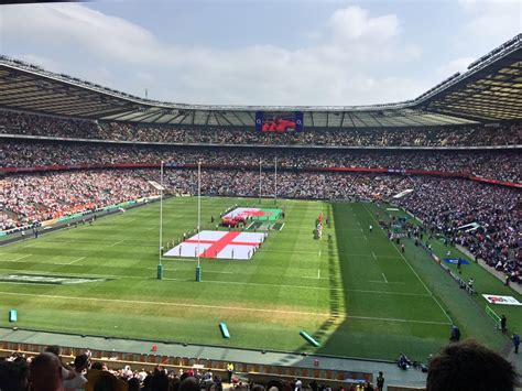 England and wales have played each other at rugby union since 1881. England v Wales - Rugby - Quantum Tunnel