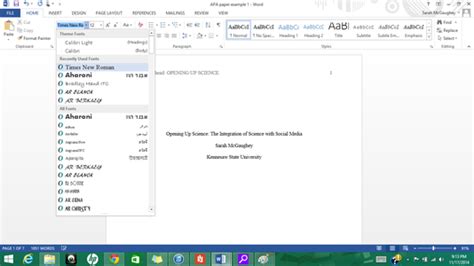 Apa recommends that your title be no more than 12 words in length and that it should not contain abbreviations or words that serve no purpose. Formatting APA Style in Microsoft Word 2013 : 9 Steps ...