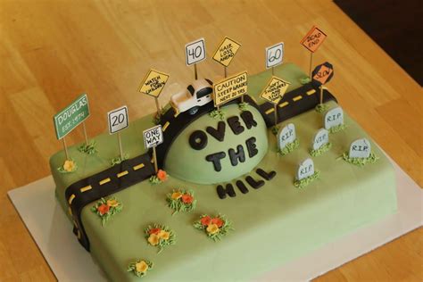 For all the people having their birthday : Patty Cakes Bakery: Over the Hill Birthday Cake