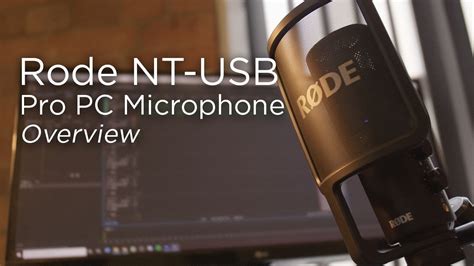 Rode Nt Usb Microphone For Voice Over Artists Live Streamers And