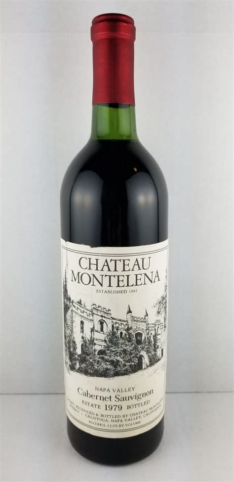 1979 Chateau Montelena Cabernet Collectible Fine Wine