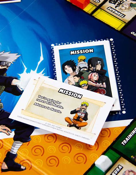 Monopoly Naruto Shippuden Board Game Multi Tillys