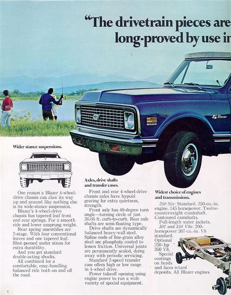 1971 Chevrolet And Gmc Truck Brochures 1971 Chevy Blazer 04