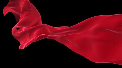 Red Fabric Cloth Flying In Stock Footage Video 100 Royalty Free 1032363848 Shutterstock