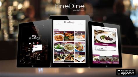 Your Guests Can Enjoy A New Fine Dining Experience By Using The Digital Interactive Menus Which