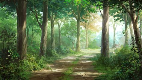 Download Path Tree Anime Original Hd Wallpaper By Dao Dao