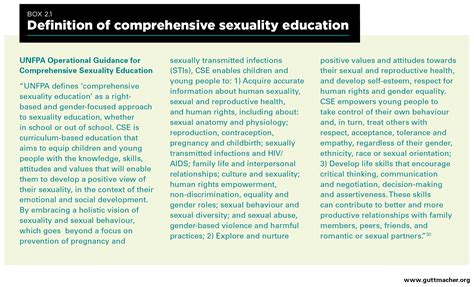 From Paper To Practice Sexuality Education Policies And Their Implementation In Ghana