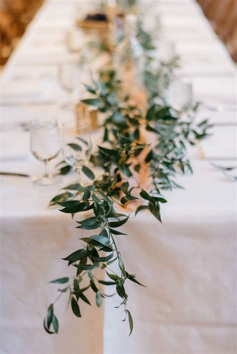 See more ideas about italian ruscus, greenery, artificial succulents. Simple greenery foliage table runner with Italian Ruscus ...