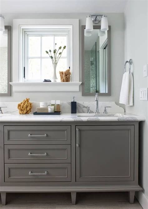 20 Bathroom Colors With Gray Vanity Decoomo