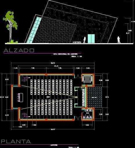 Pin By Archit On Plan Théatre In 2020 Autocad Classroom Architecture
