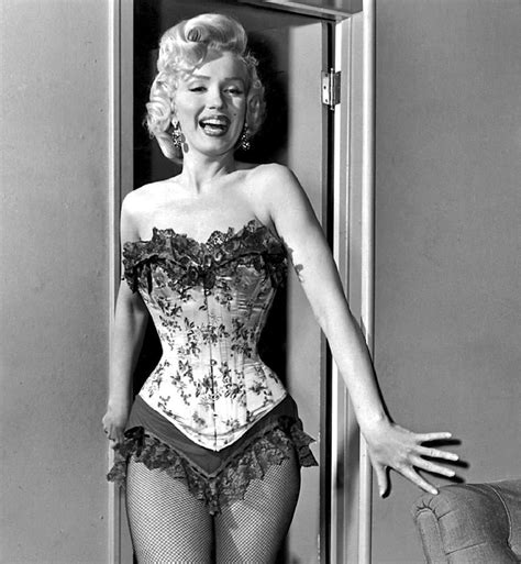 Marilyn In Costume For A Publicity Photo Shoot For River Of No Return