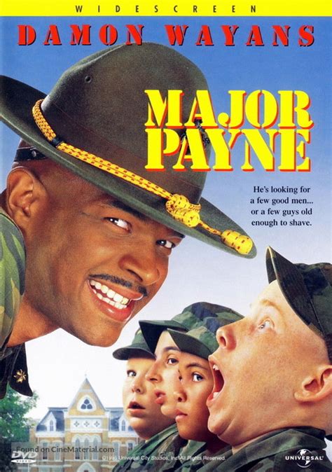 Major Payne 1995 Dvd Movie Cover