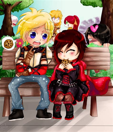 Rwby Ruby And Jaune By Anchuan On Deviantart