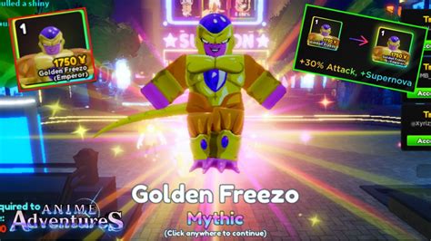 New Op Code New Meta Mythic Golden Frieza Golden Freezo Showcase