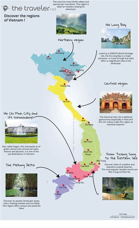 Places To Visit Vietnam Tourist Maps And Must See Attractions