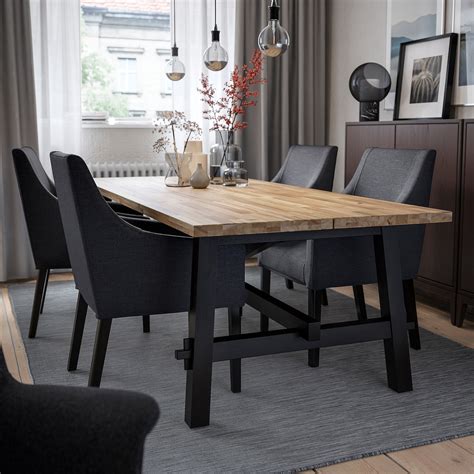 Skogsta Dining Table Acacia 235x100 Cm Ikea