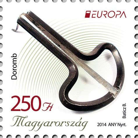 Jews Harp Doromb Europa Cept 2014 Musical Instruments