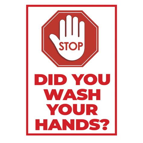 Did You Wash Your Hands Printed Today 72 Hours Home Delivery