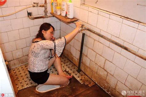 Weeping Drunk Woman Gets Her Leg Stuck In A Squat Toilet In China Has A Crappy Time