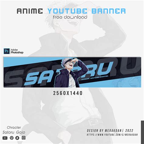 Anime Yt Banner Template Anime Youtube Banner Wallpapers Wallpaper