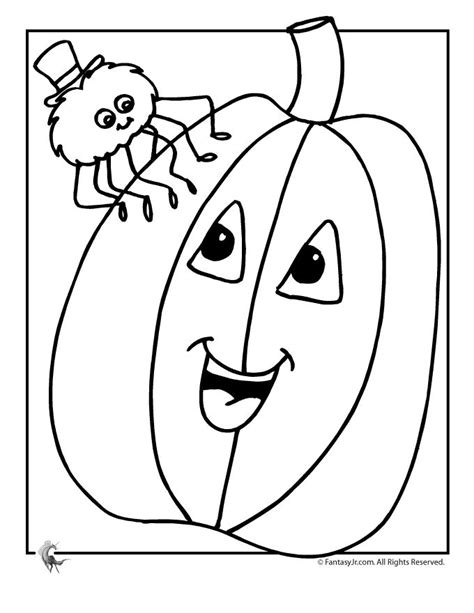 They are all free to print, and the kids will love coloring them in. Pumpkin Coloring Page Printables Cute Pumpkin Halloween ...