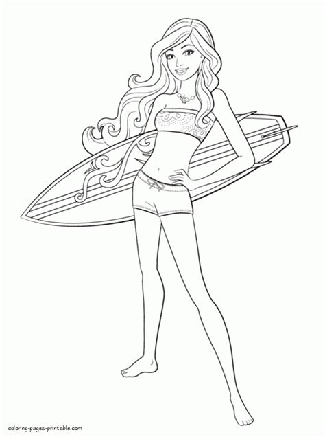 Barbie In A Mermaid Tale Coloring Pages COLORING PAGES PRINTABLE COM