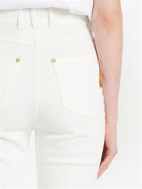 Balmain High Rise Skinny Jeans Farfetch