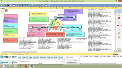 Configure Basic Eigrp With Ipv Routing In Packet Tracer Cisco