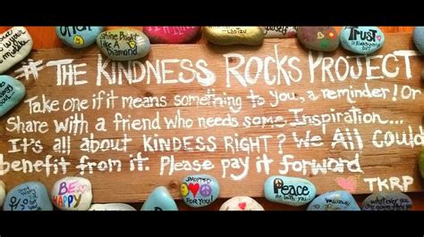 The Kindness Rocks Project Youtube