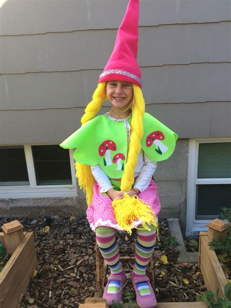 Girls Gnome Costume 2015 Gnome Costume Girl Gnome Diy Costumes