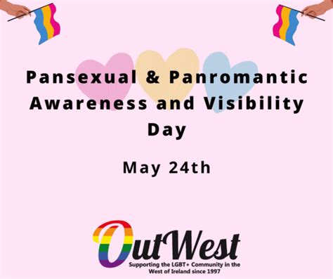 Pansexual And Panromantic Awareness And Visibility Day Outwest
