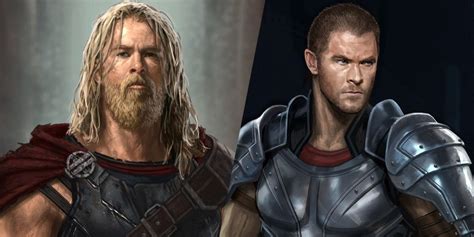 Ragnarok Concept Art Gives Thor Two Extreme Makeovers