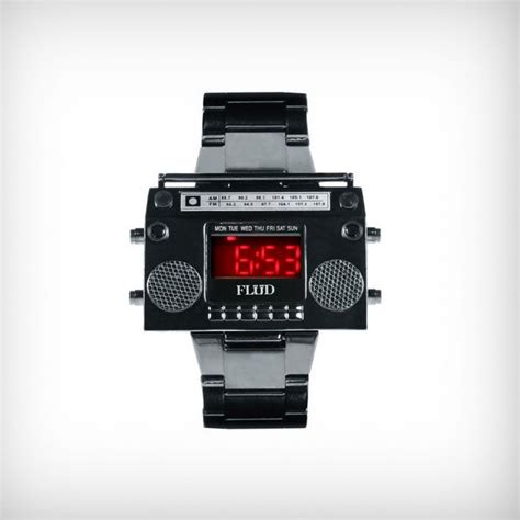 Cool Mens Boombox Watch Cool Feedme Cool Stuff To Buy And Drool