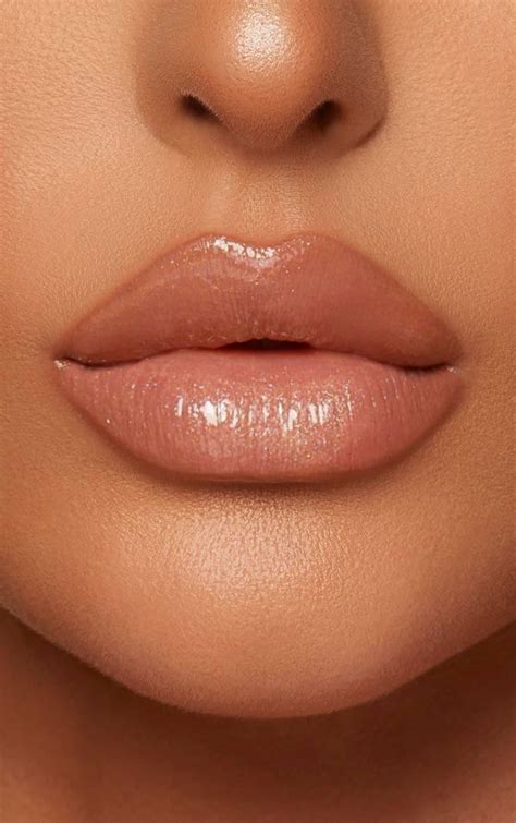 Glossy Lips Makeup Nude Makeup Nude Lip Makeup Lipstick Natural
