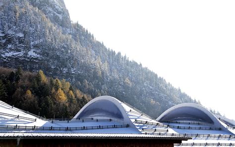 Max Aicher Arena Eischnelllaufhalle Inzell Muenchenarchitektur