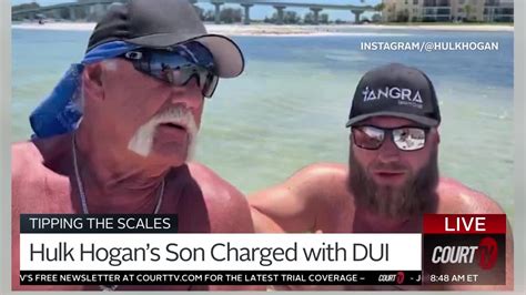 Dui Again Hulk Hogans Son Hasnt Learned His Lesson Court Tv Video